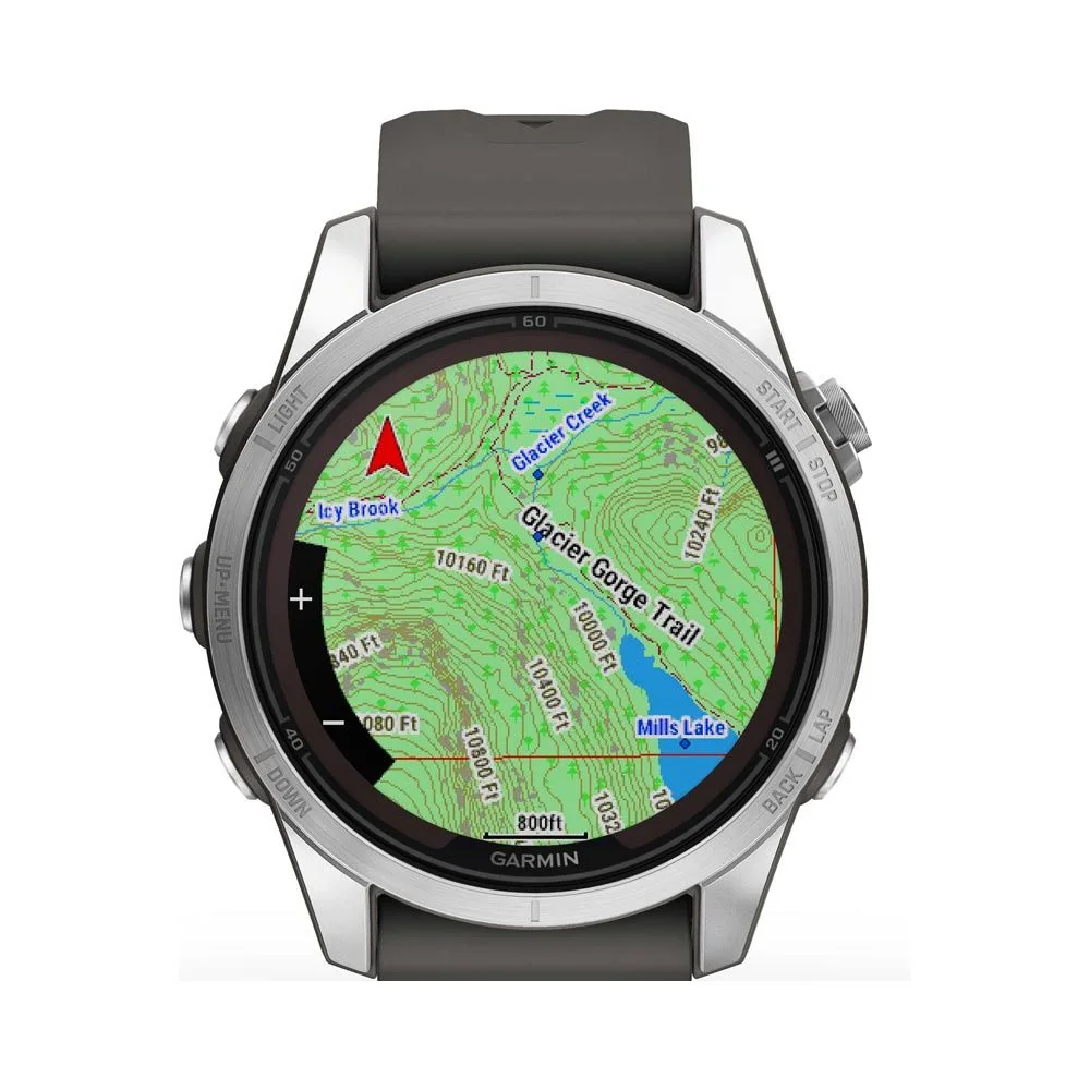 Garmin Fenix 7S Pro Solar edition chytré hodinky Steel/Black