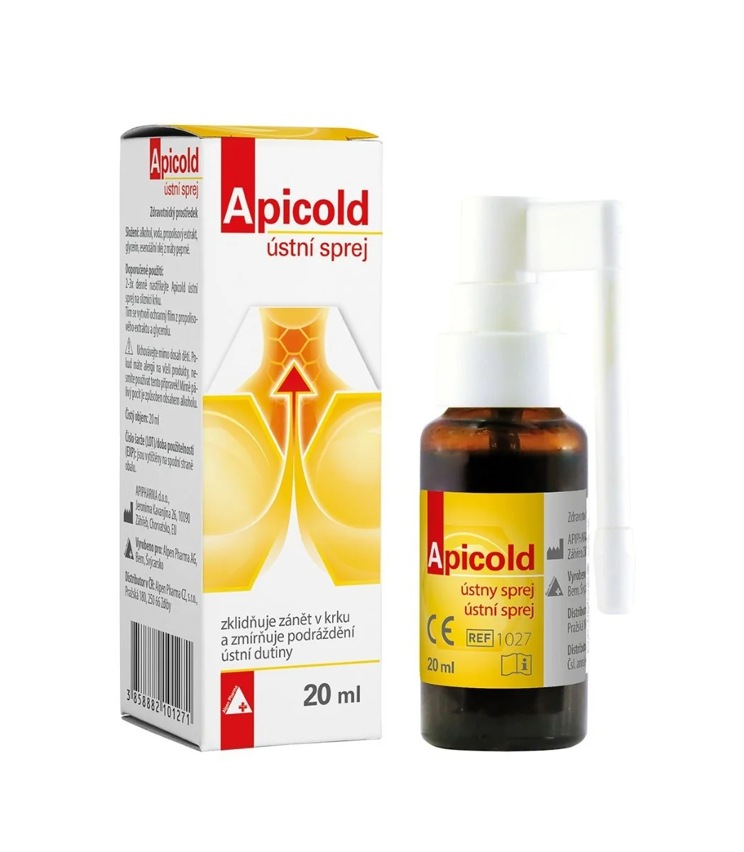Apicold ústní sprej 20 ml