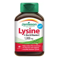 Jamieson Lysin 1000 mg se zinkem a vitaminem C