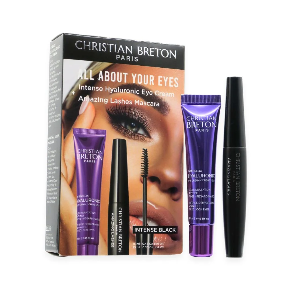 Christian Breton Eye Priority Sada na oči krém a řasenka 15 ml + 10 ml