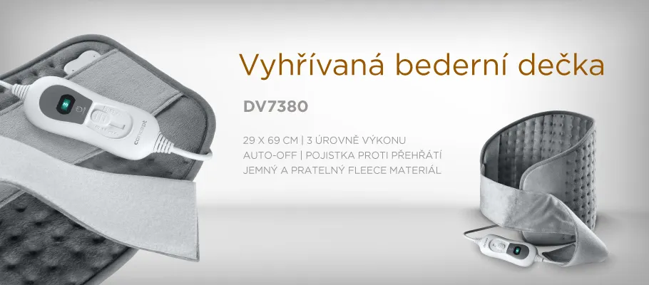 Concept DV7380 29 x 69 cm bederní vyhřívaná dečka