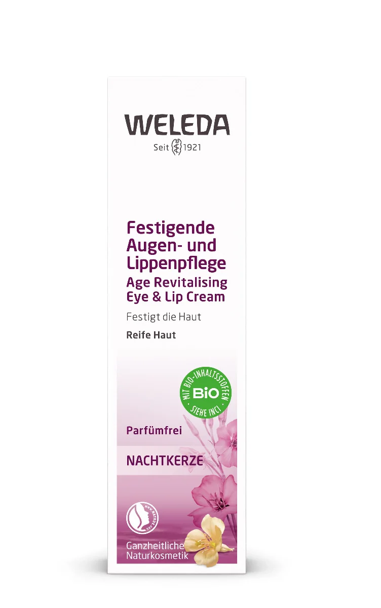 Weleda Pupalkový zpevňující krém na kontury očí a rtů 10 ml