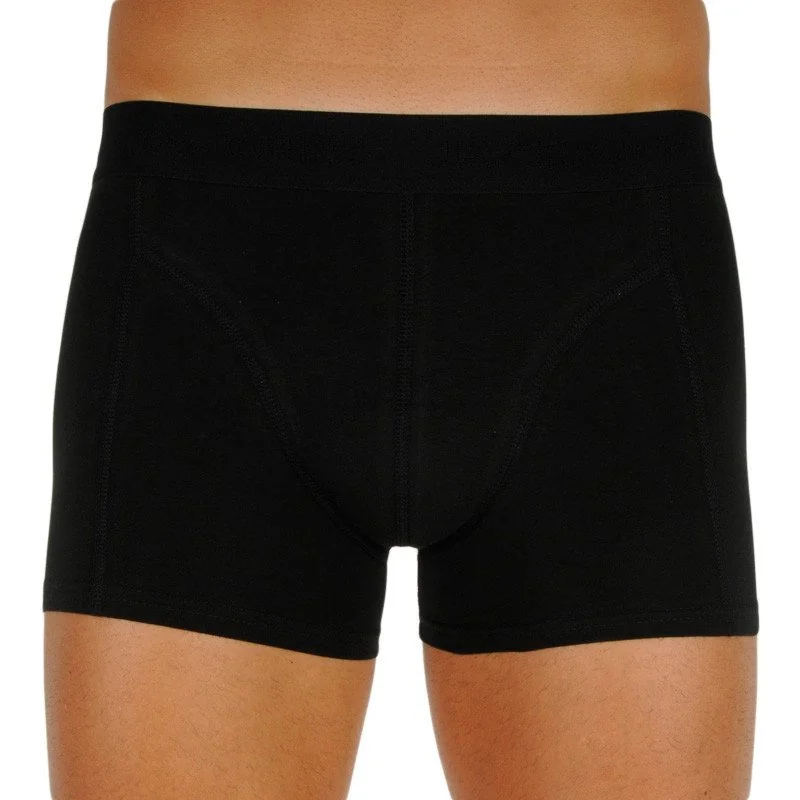 Jack and Jones 3PACK pánské boxerky černé (12127816 - black) XL