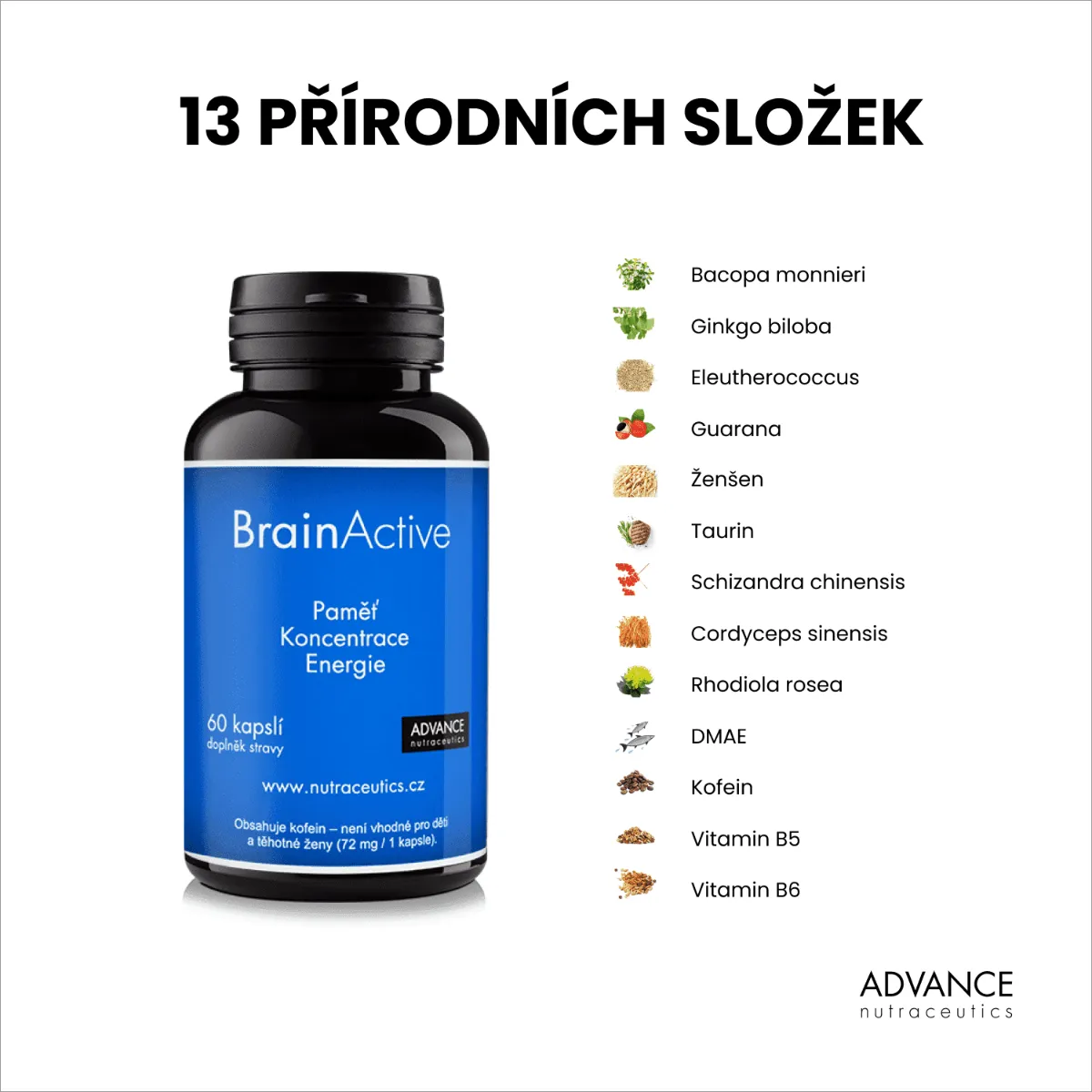 Advance BrainActive 60 kapslí