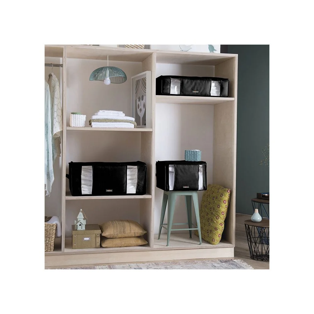 Compactor 3D Black Edition 210 l úložný box s vakuovým pytlem