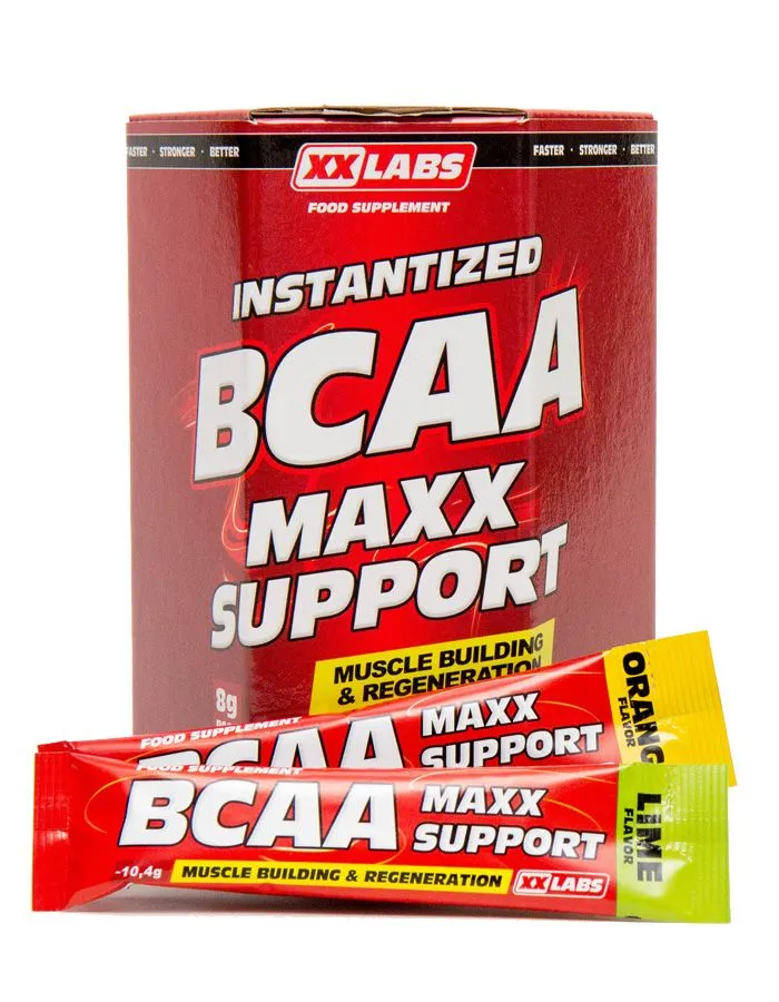 Xxlabs BCAA Maxx Support příchuť pomeranč-limetka