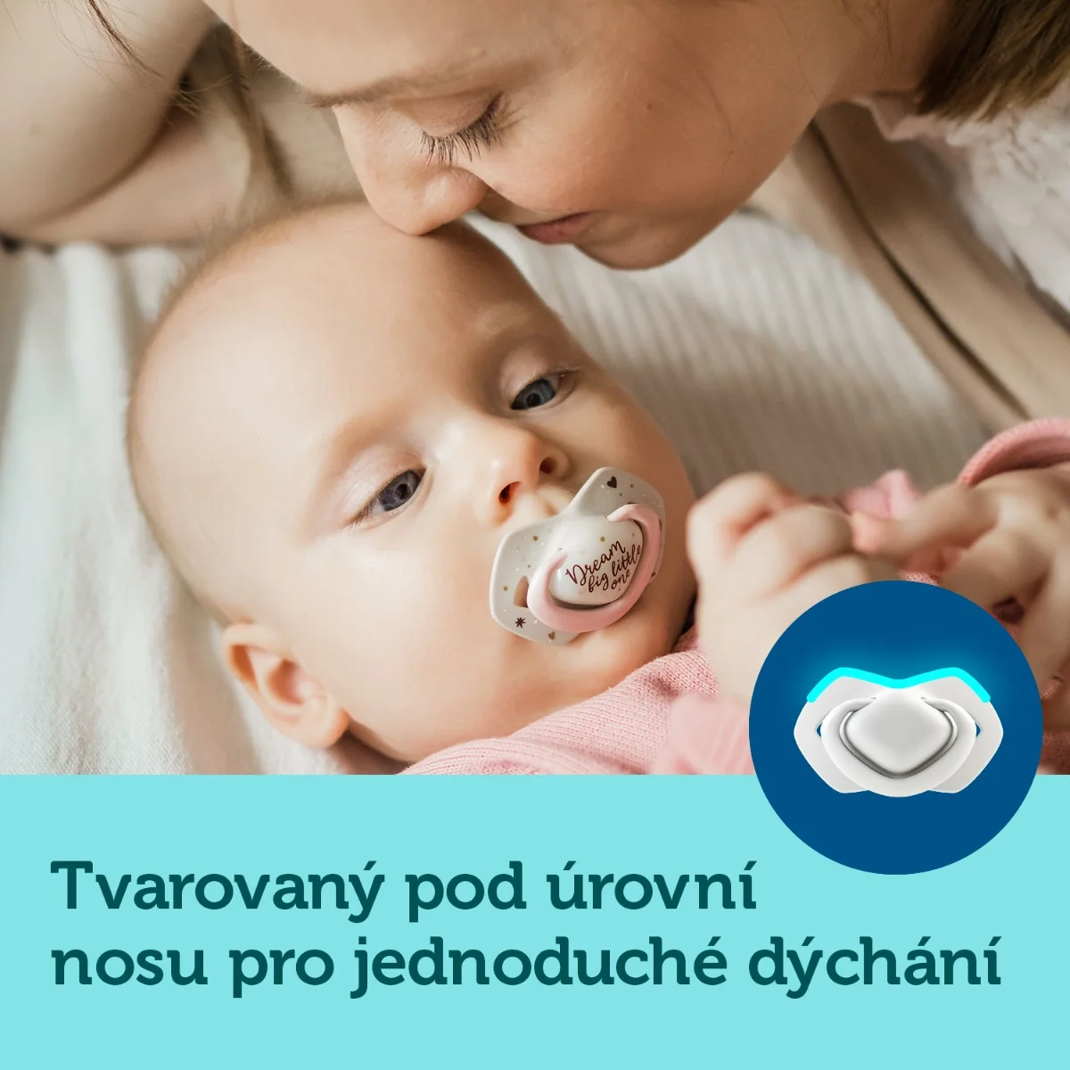 Canpol babies Set symetrických silikonových dudlíků 0-6m SLEEPY KOALA 2 ks růžový