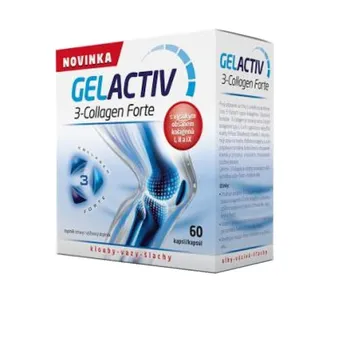 Gelactiv 3-Collagen Forte 60 kapslí