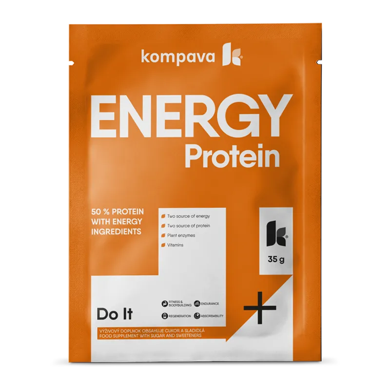 KOMPAVA ENERGY Protein - čokoláda 2000g 