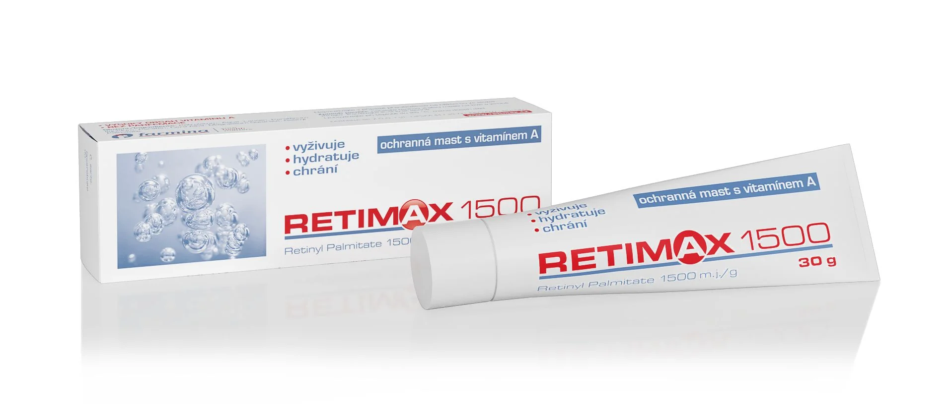 Retimax 1500 Ochranná mast s vitamínem A 30 g