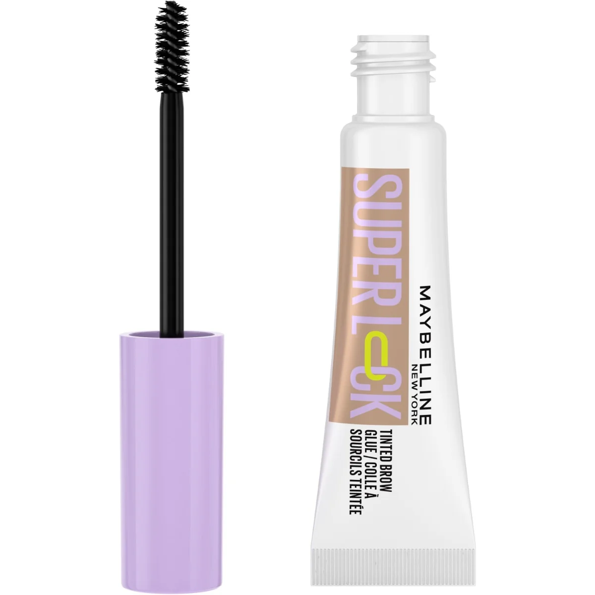 Maybelline Super Lock Brow Glue Taupe gel na obočí 8 g