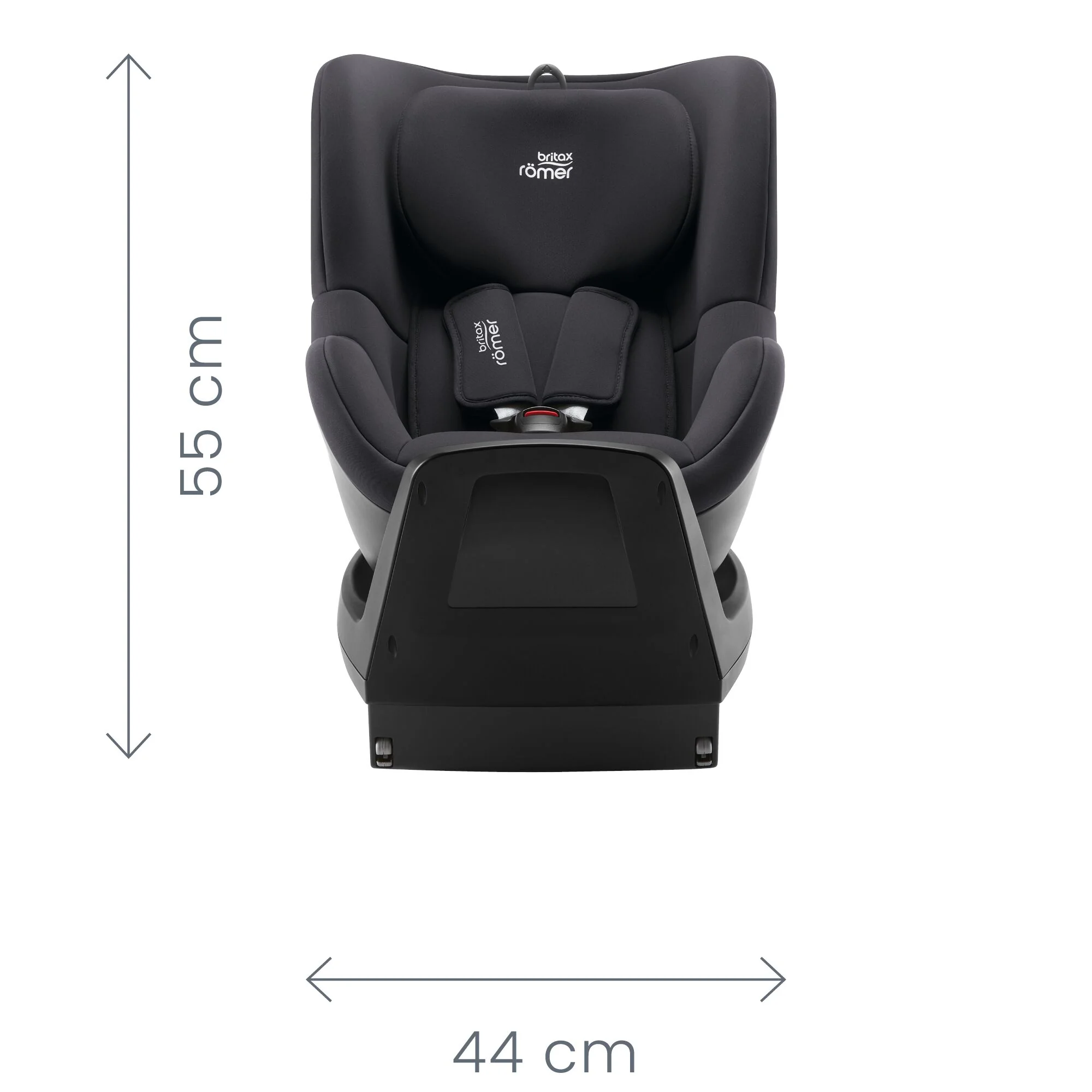 Britax Römer Autosedačka Dualfix Plus, Space Black 1