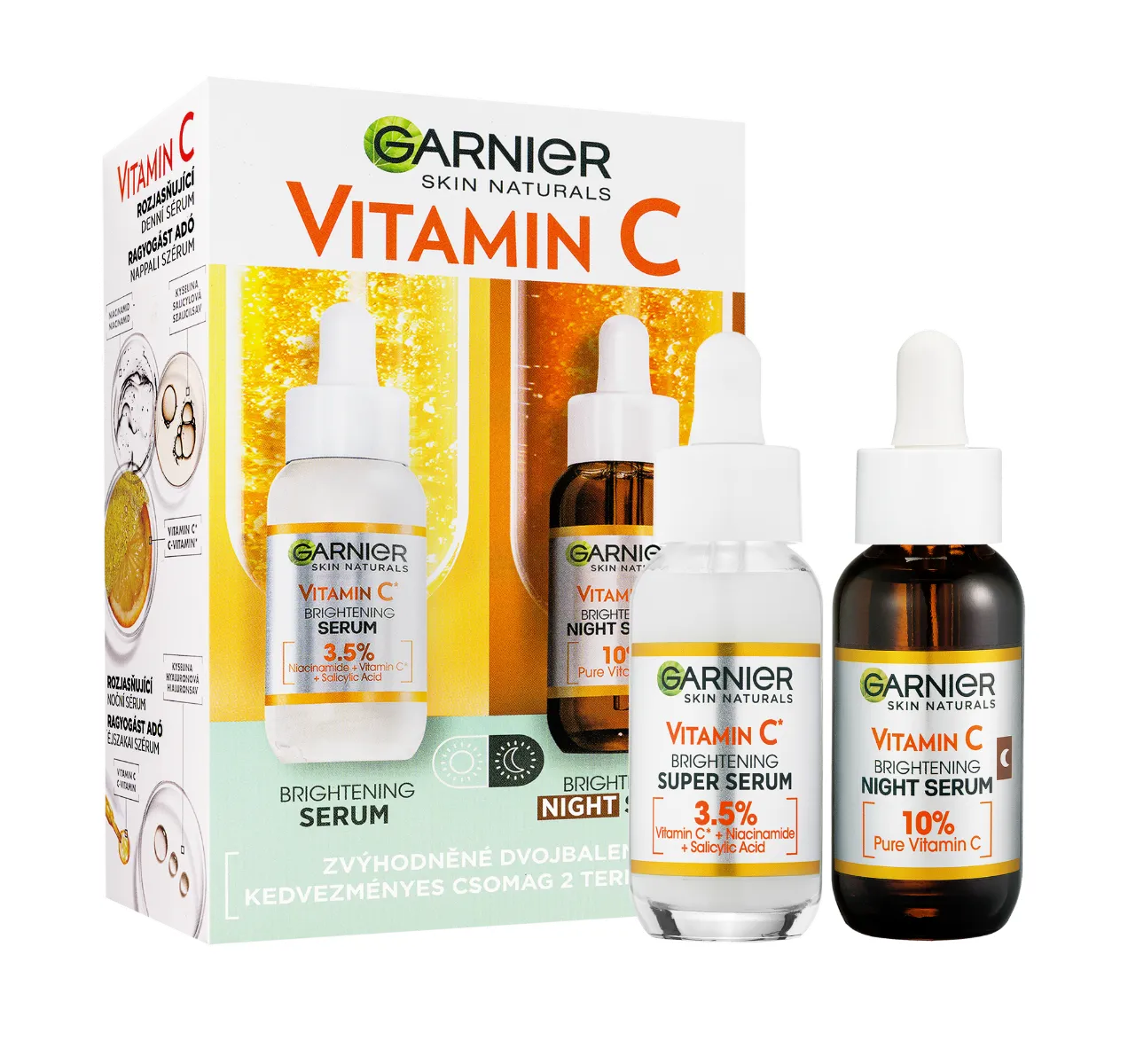 Garnier Vitamin C sada denního a nočního séra 2x30 ml