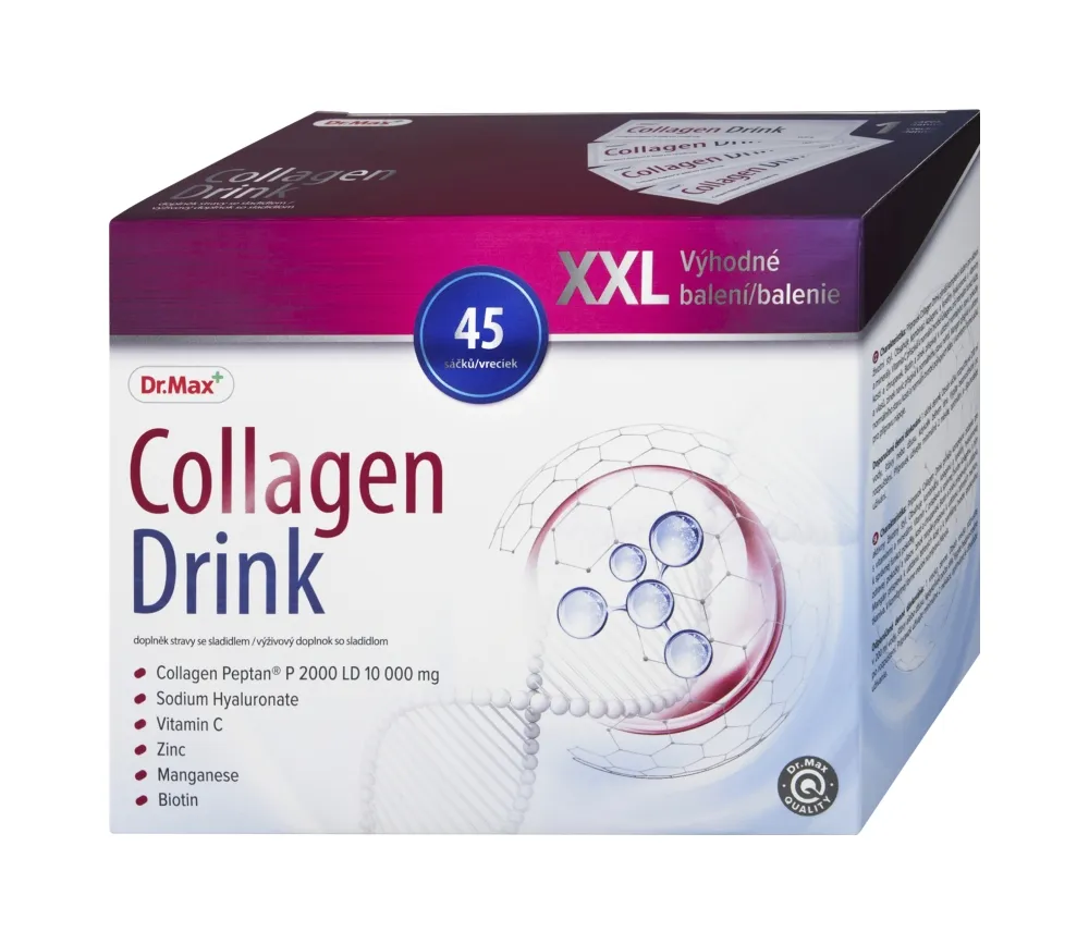 Dr. Max Collagen Drink XXL 45 sáčků