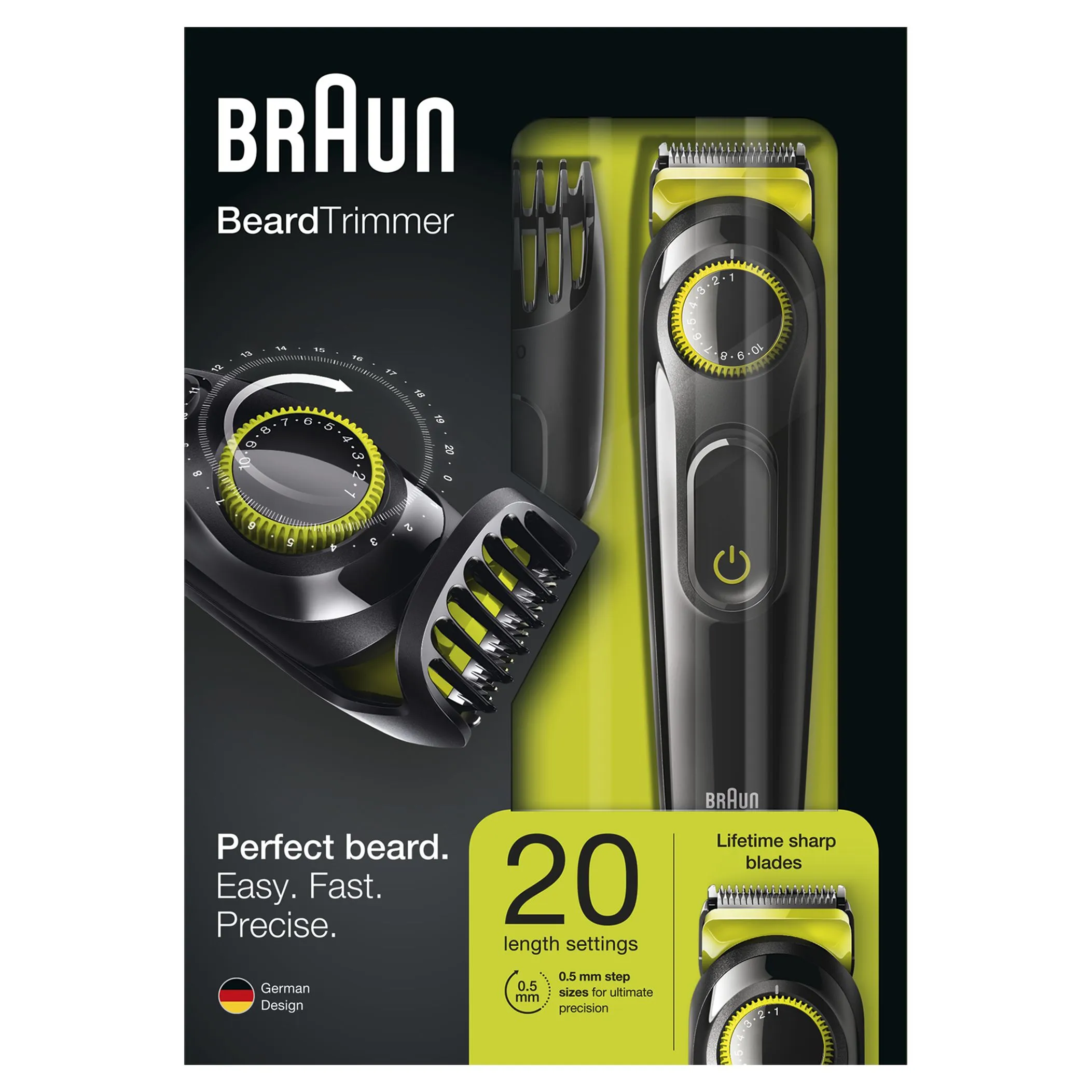 Braun BT3021 zastřihovač vousů a vlasů