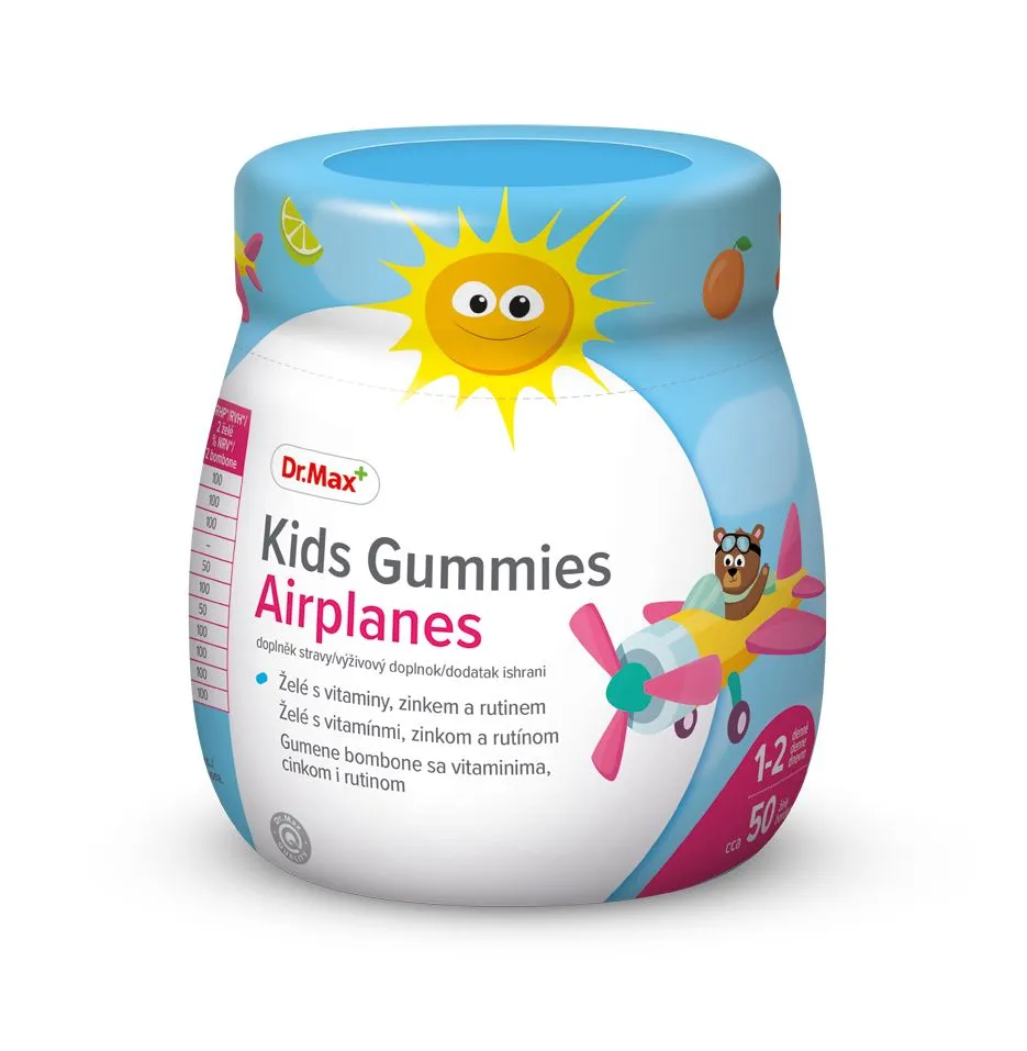Dr. Max Kids Gummies AIRPLANES 225 g 50 ks