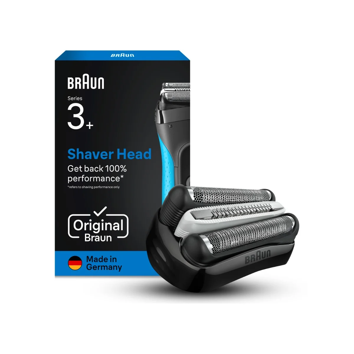Braun Series 3+ 32B náhradní hlavice pro elektrický holicí strojek