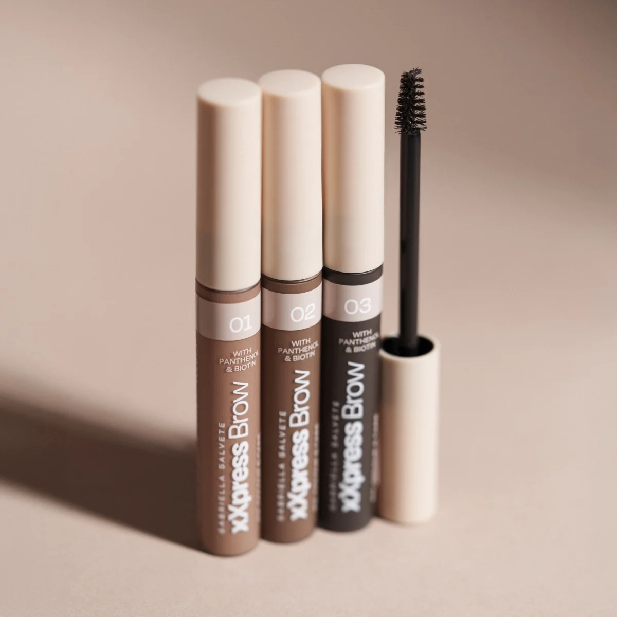 Gabriella Salvete Xxpress Eyebrow odstín 02 řasenka na obočí 6 ml