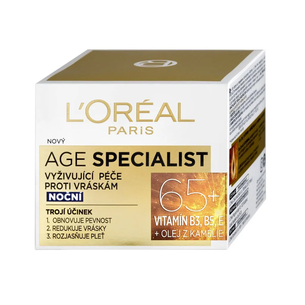 Loréal Paris Age Specialist 65+ noční krém proti vráskám 50 ml