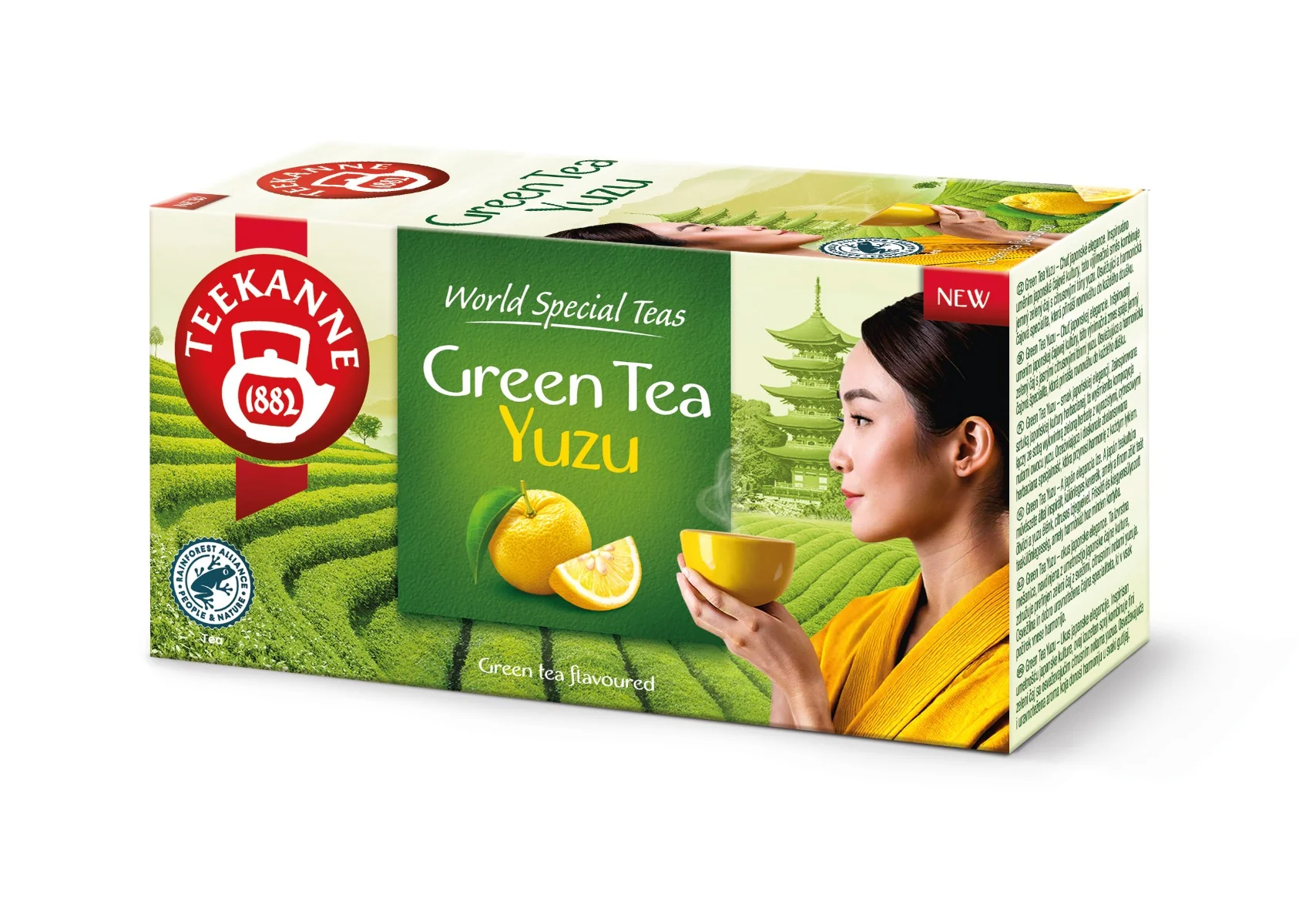 Teekanne Zelený čaj Yuzu nálevové sáčky 20x1,75 g