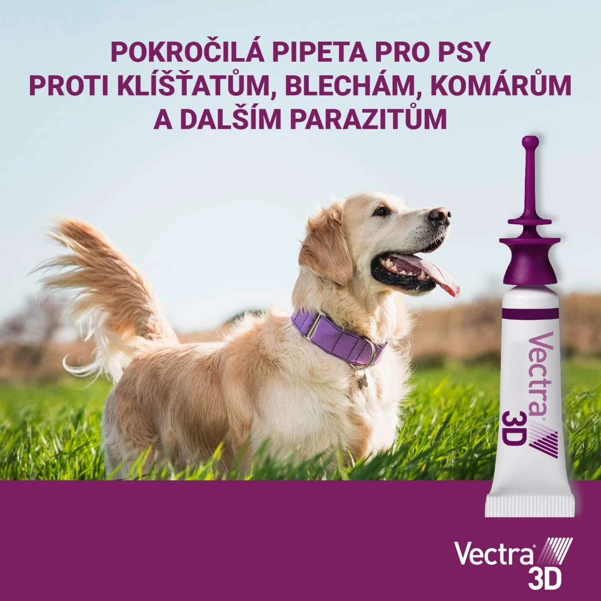 Vectra 3D spot-on pro psy S (4–10 kg) 3 pipety