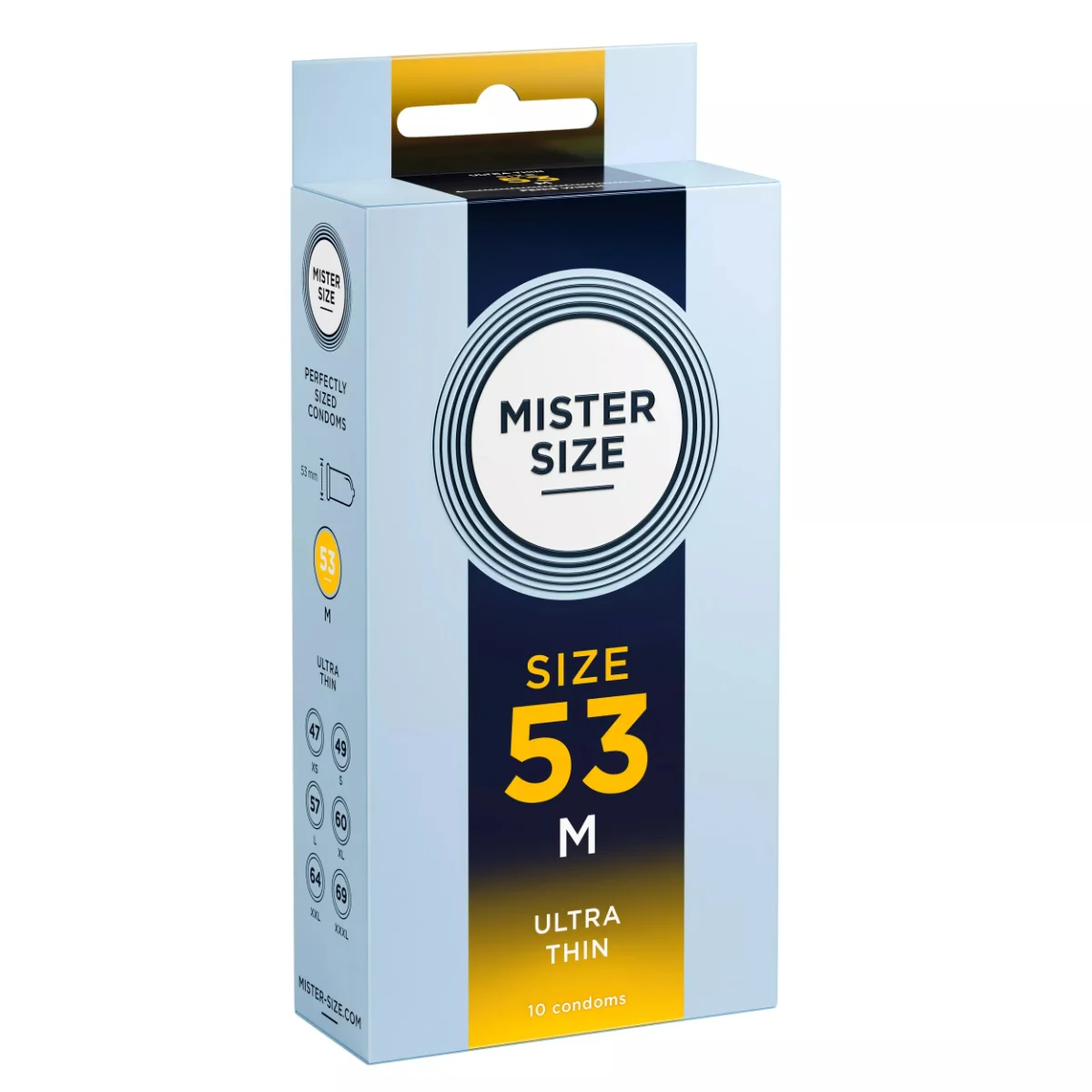 Shunga Mister Size 53 mm kondomy, 10 ks
