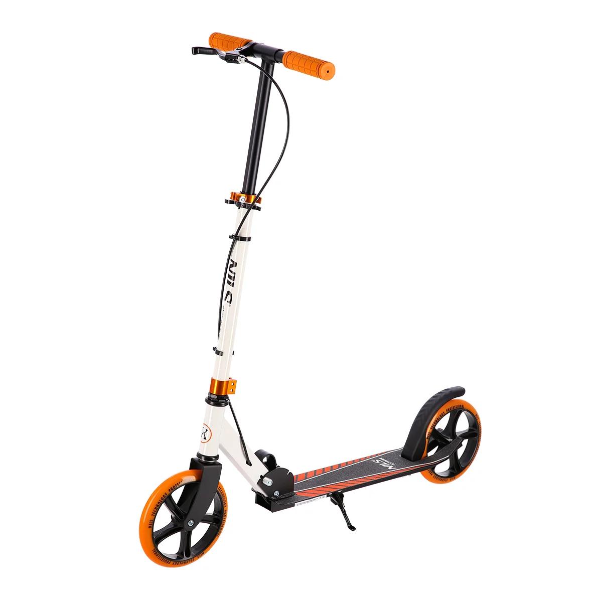 NILS EXTREME Koloběžka HM0107 bílo-oranžová