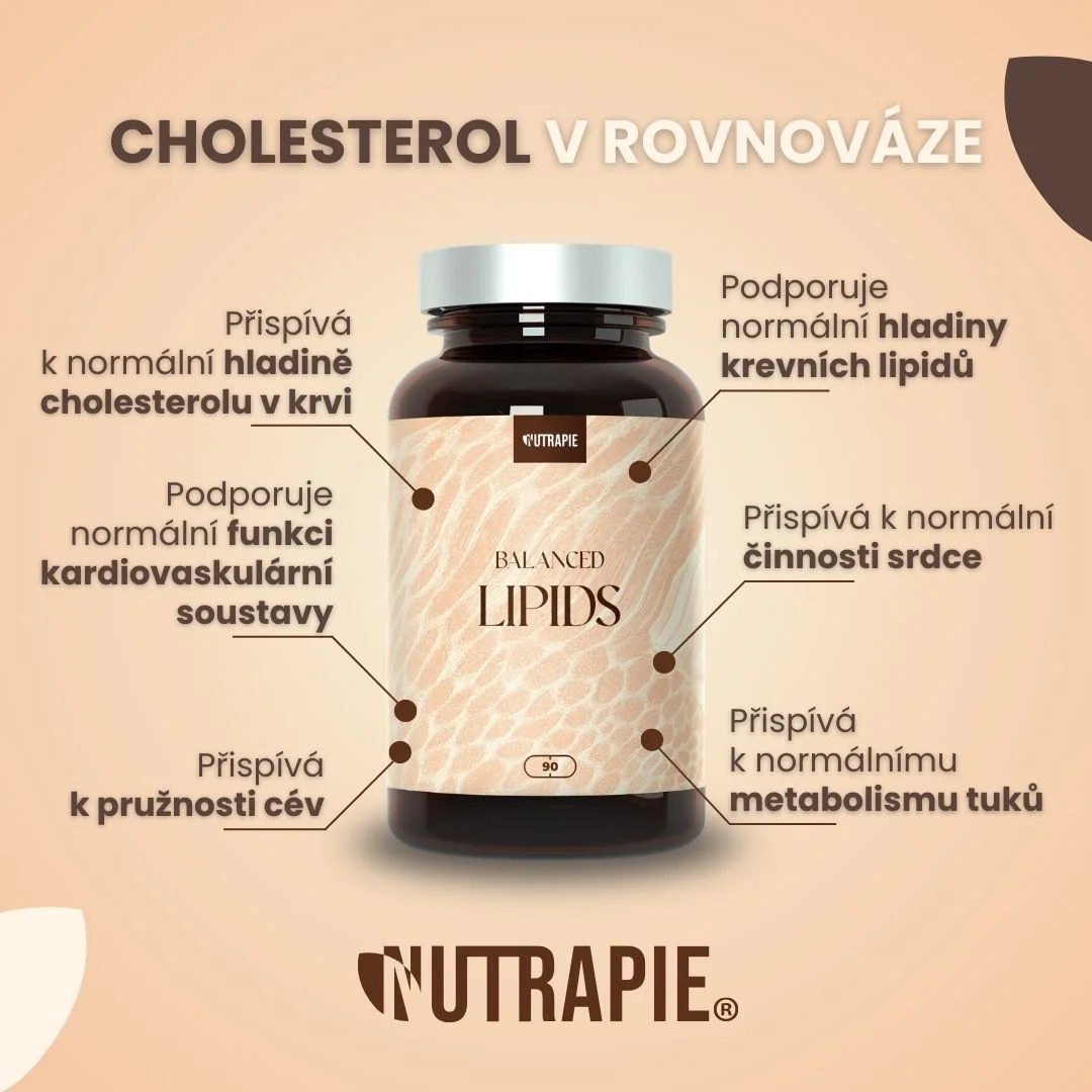 Nutrapie Balanced Lipids 90 kapslí