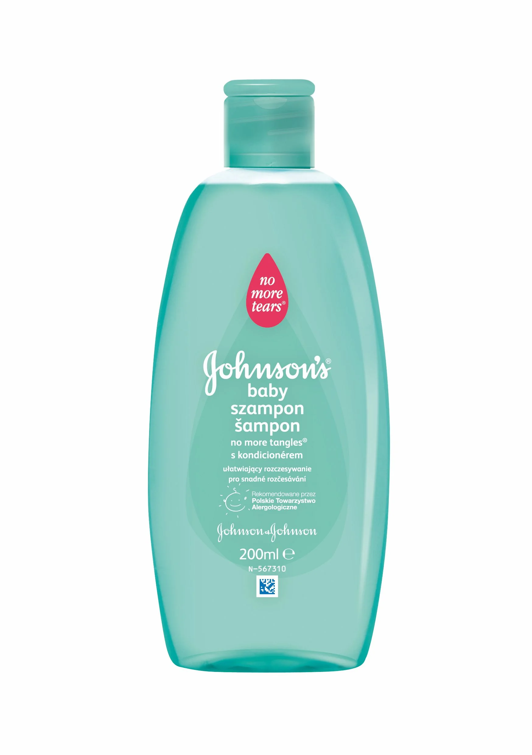 JOHNSON’S® Baby šampon pro snadné rozčesávání 200ml