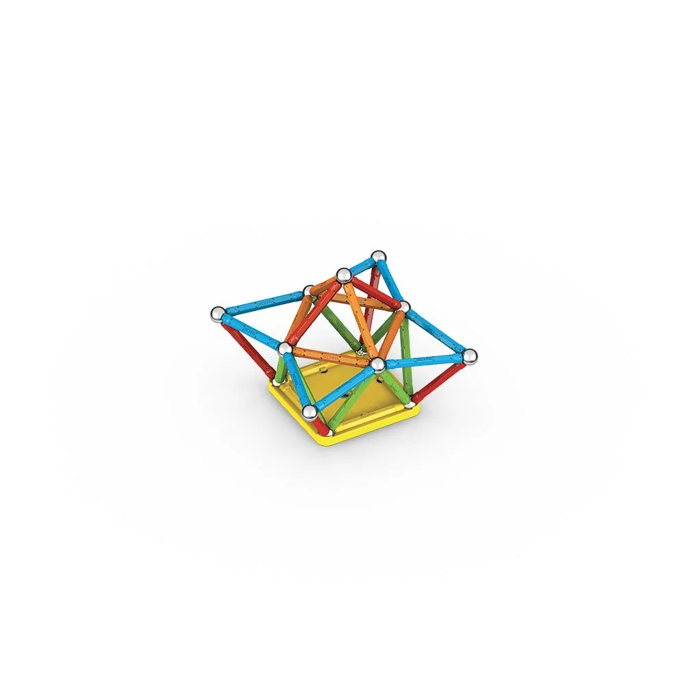 Geomag Supercolor magnetická stavebnice 60 dílků