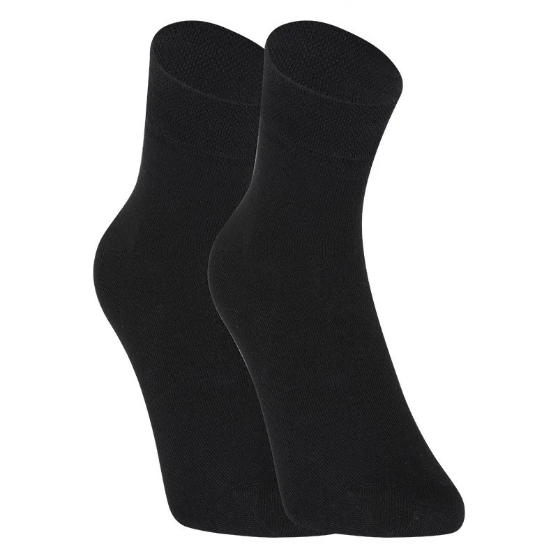 Styx 5PACK ponožky kotníkové bambusové černé (5HBK960)  M