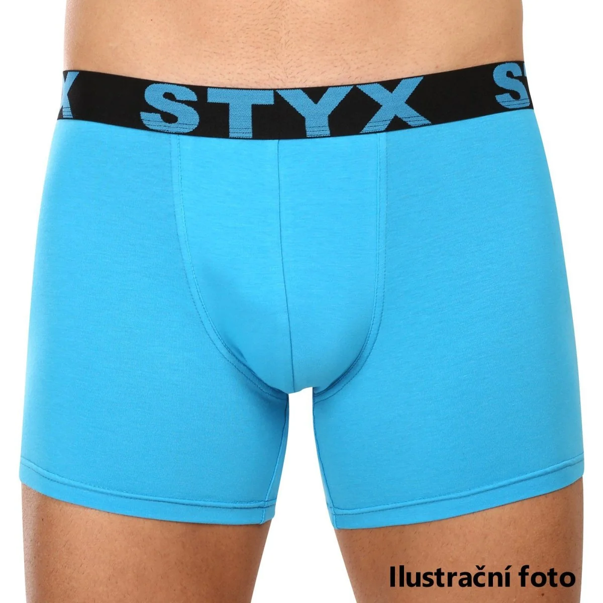 Styx Pánské boxerky long sportovní guma - měsíční čtvrtletní předplatné XL