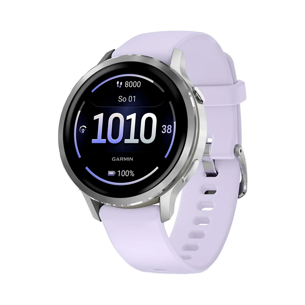 Garmin Venu 4 41 mm chytré hodinky Silver/Periwinkle