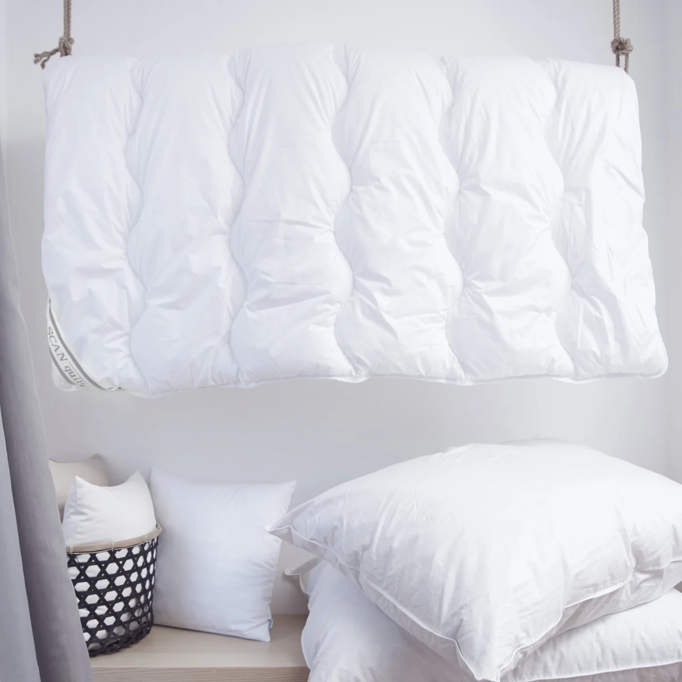 SCANquilt přikrývka CLASSIC - celoroční - hřejivost Sq 5 140 x 220 cm - prodloužený celoroční