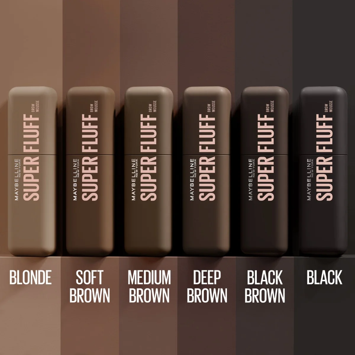 Maybelline Superfluff 262 Black Brown gel na obočí 5 ml