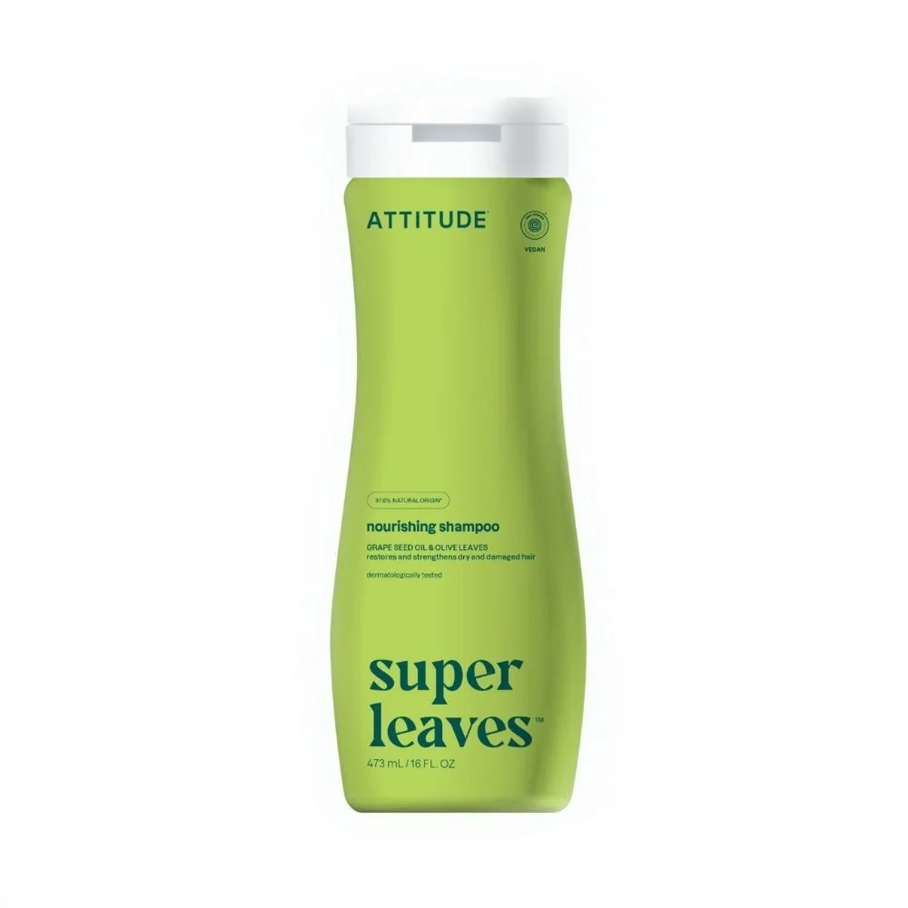 ATTITUDE Super leaves Přírodní šampon vyživujicí pro suché a poškozené vlasy 473 ml