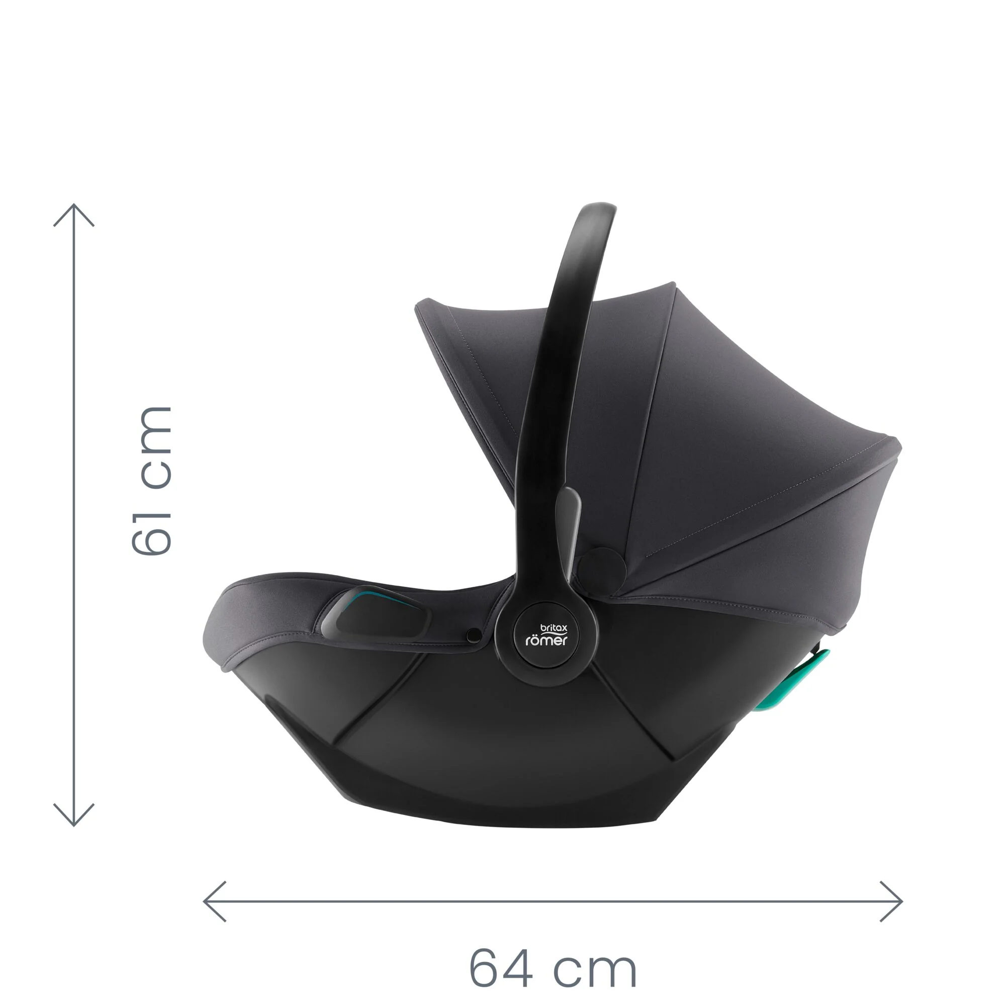 Britax Römer Autosedačka Baby-Safe Core, Space Black 1