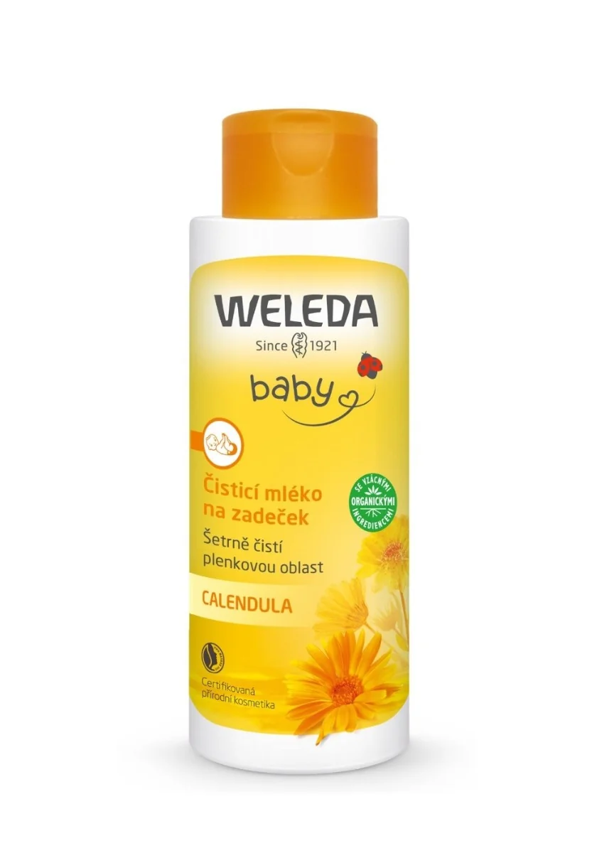 Weleda Čisticí mléko na zadeček 400 ml