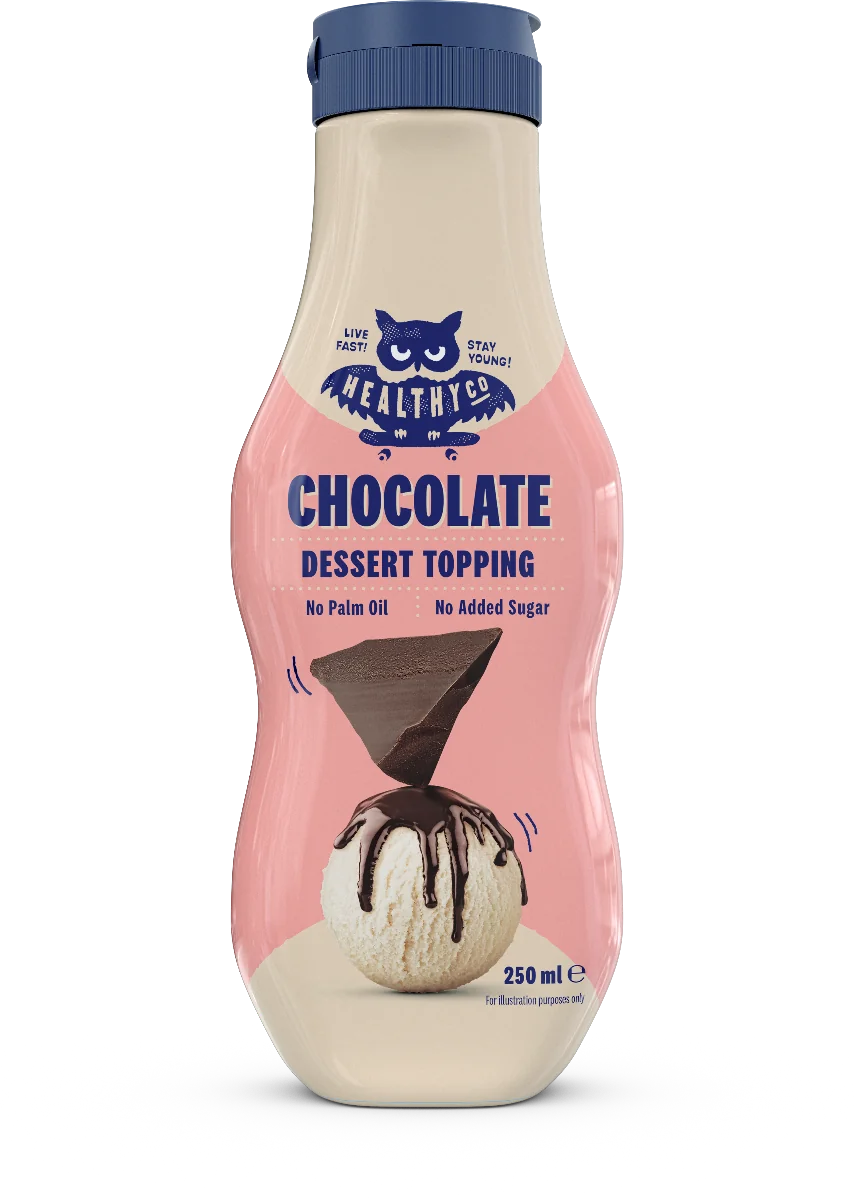 HealthyCo Dessert Topping čokoláda 250 ml