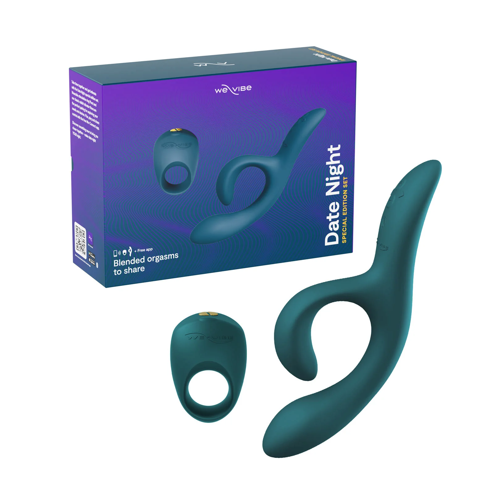 We-Vibe Vibrátor a kroužek - Date Night Set