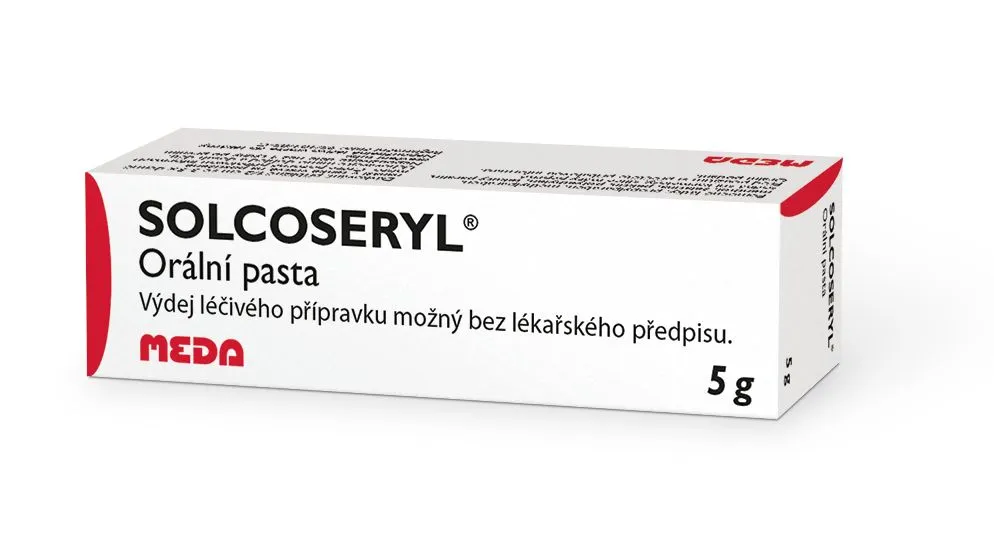 Solcoseryl orální pasta 5 g