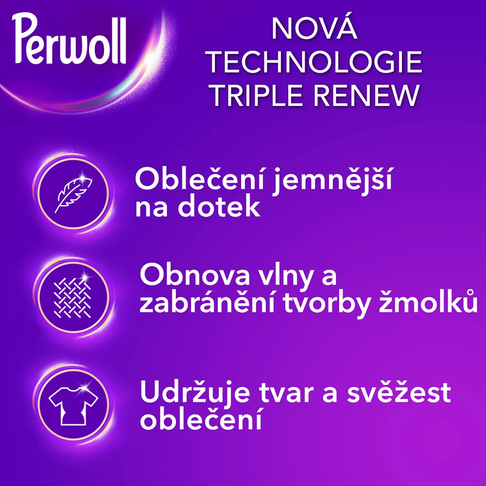 Perwoll Prací gel Wool 3 l 60 dávek