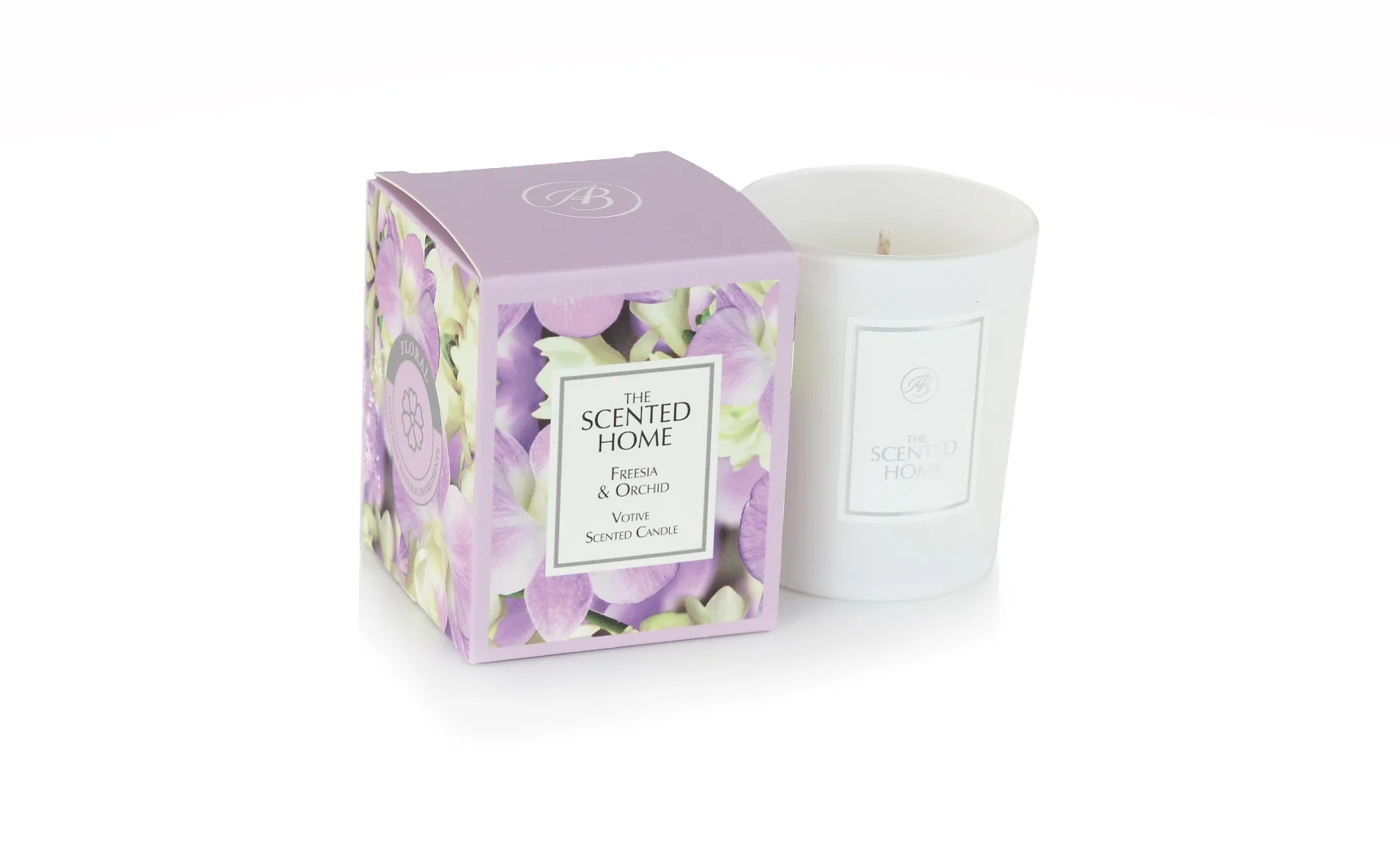 Ashleigh & Burwood London Vonná svíčka THE SCENTED HOME - FREESIA & ORCHID 70g