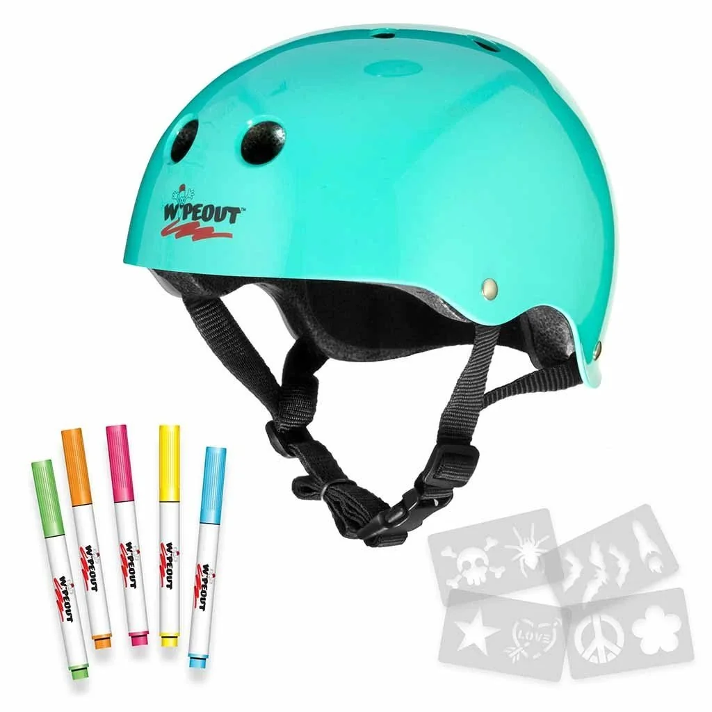 Wipeout Dětská helma zelená Velikost: 49-52cm