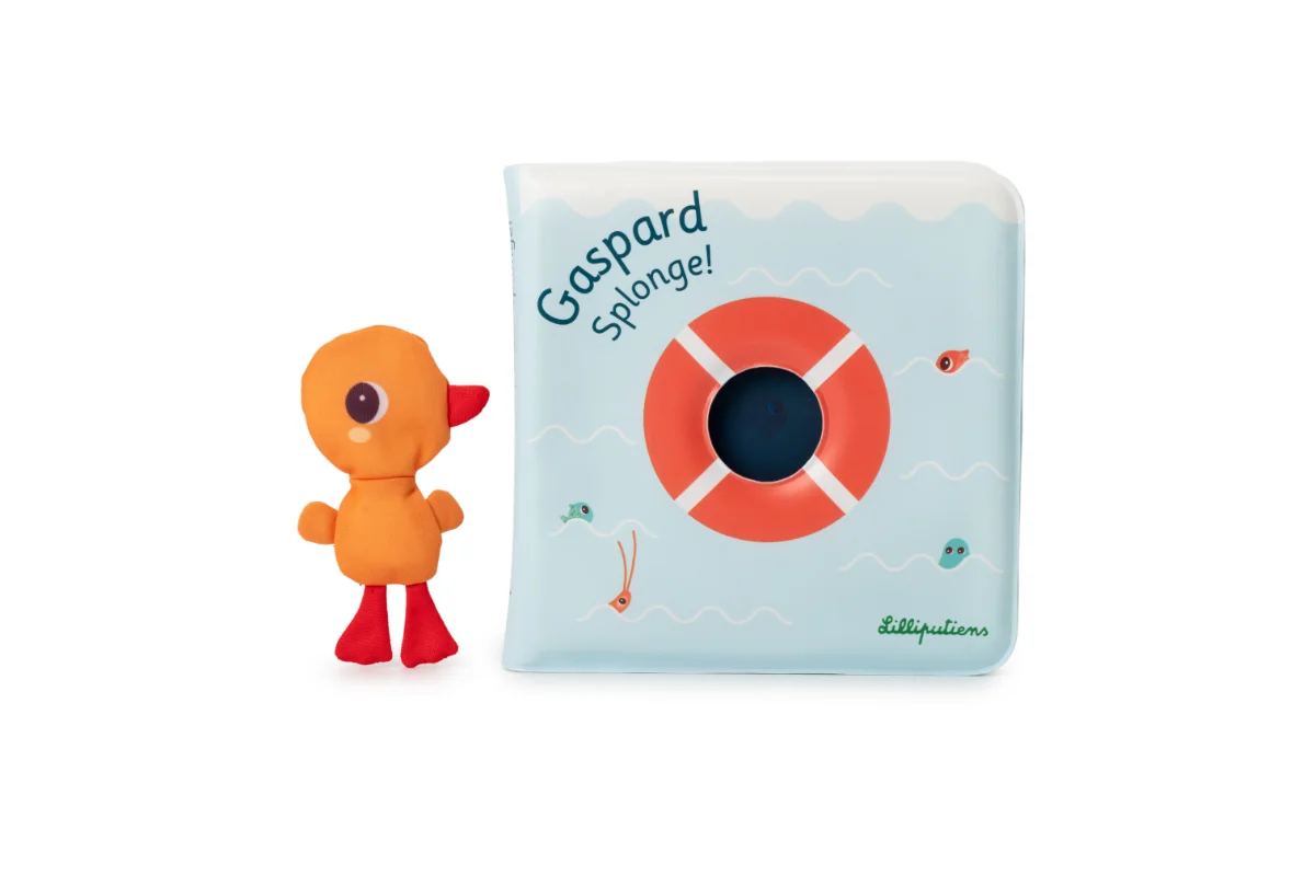 Lilliputiens kouzelná knížka do vany - kačer Gaspard 