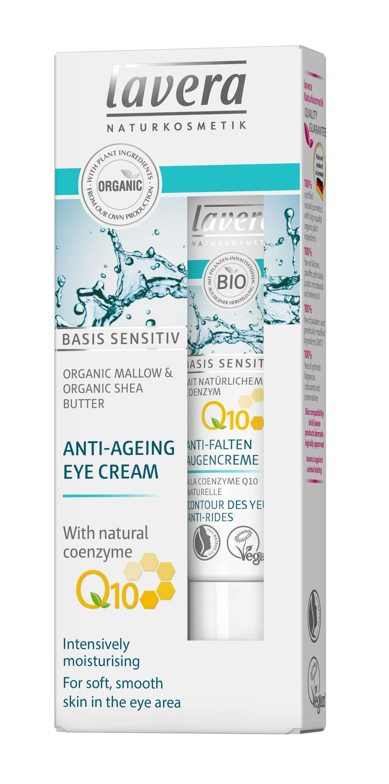 Lavera Basis Sensitiv oční krém Q10 15 ml