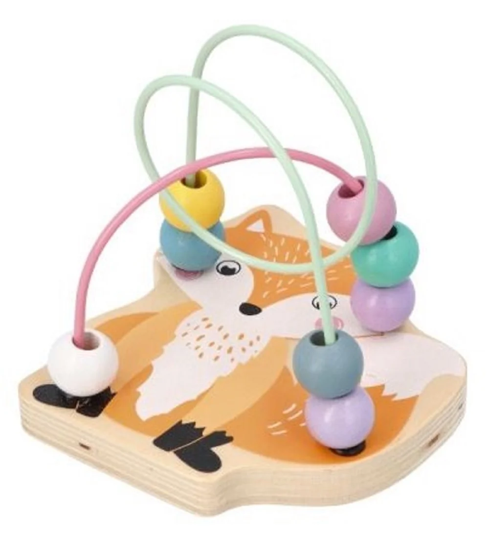 Adam Toys Edukační labyrint Liška - oranžový,