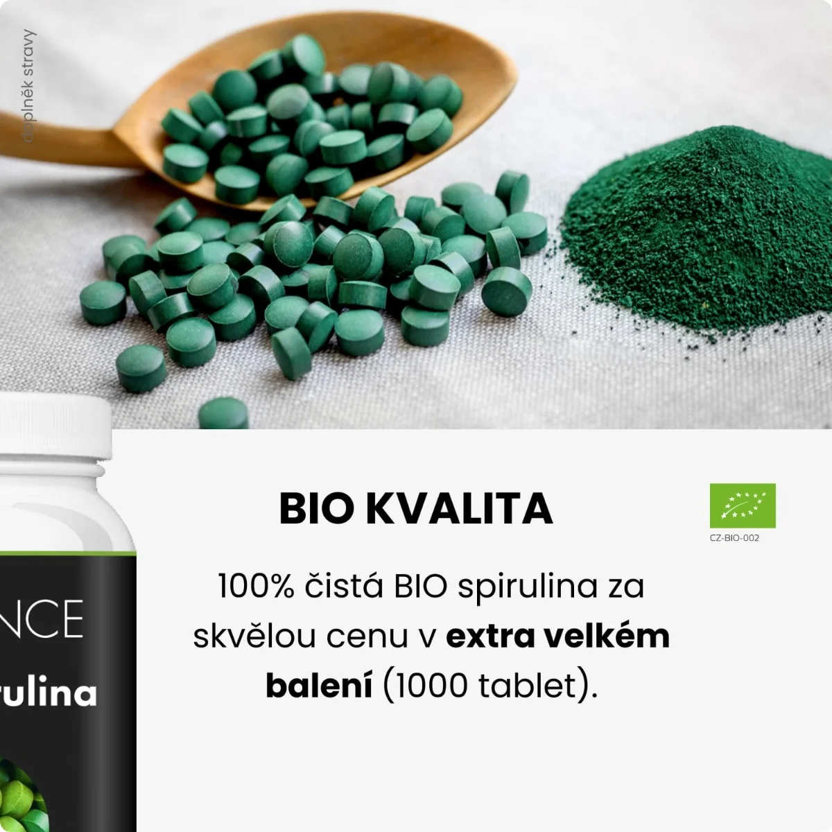 ADVANCE Spirulina BIO 1000 tablet