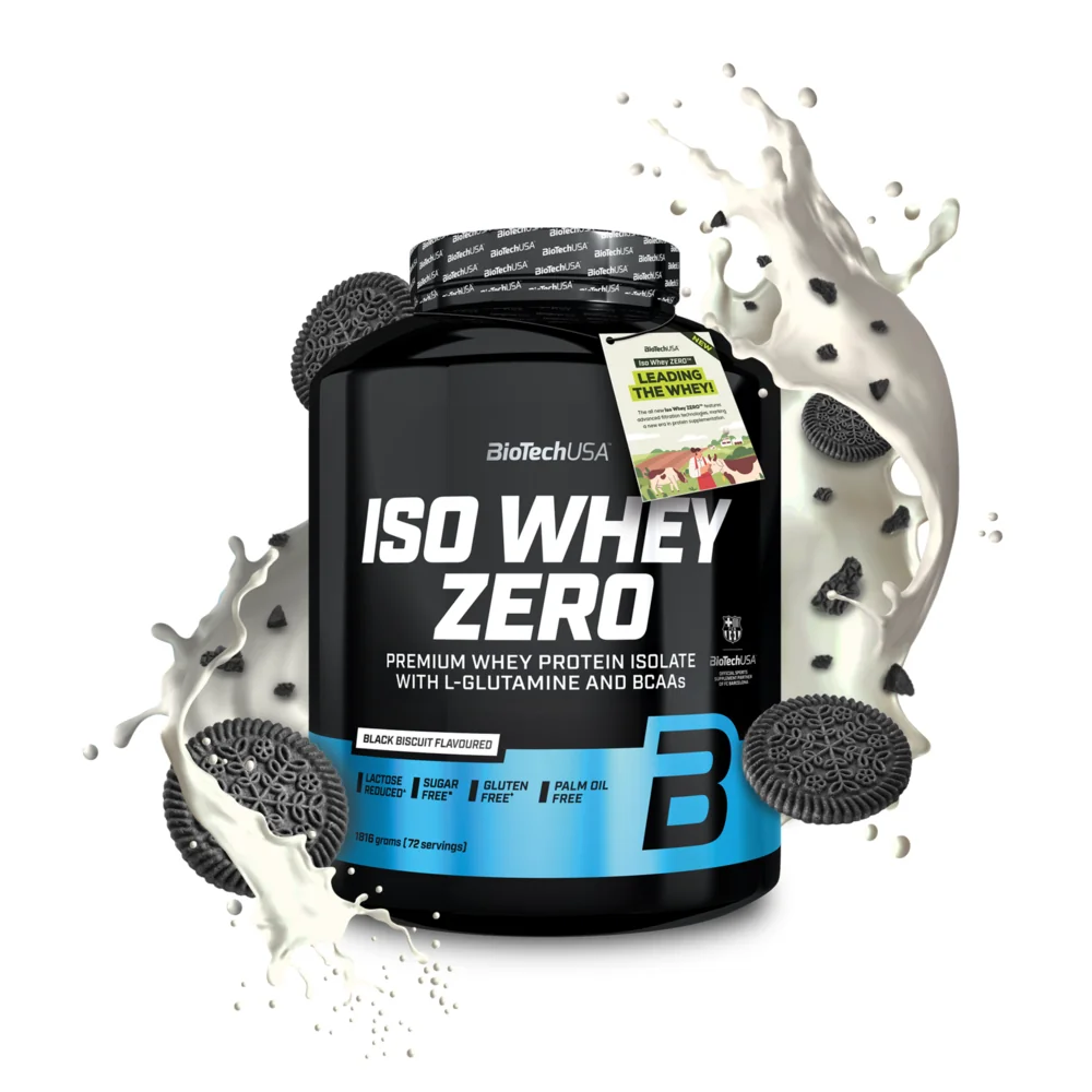 BioTech USA Iso Whey Zero 1816 g black biscuit