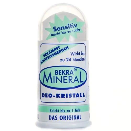 BEKRA Minerální přírodní deodorant s Aloe vera tuhý krystal 100 g